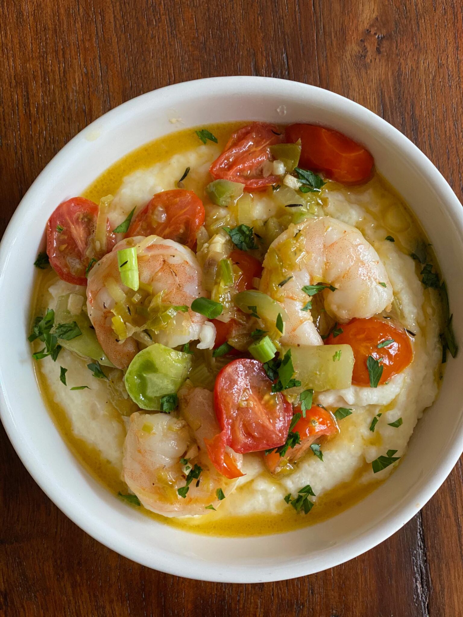 Shrimps and grits