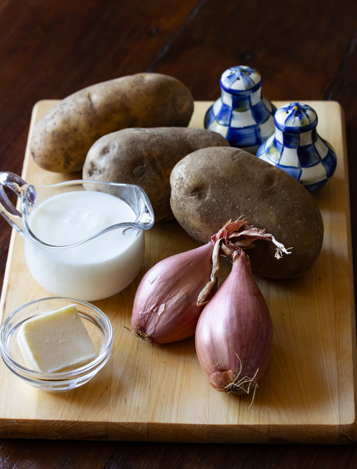 ingredients for Buttermilk mashed potatoes