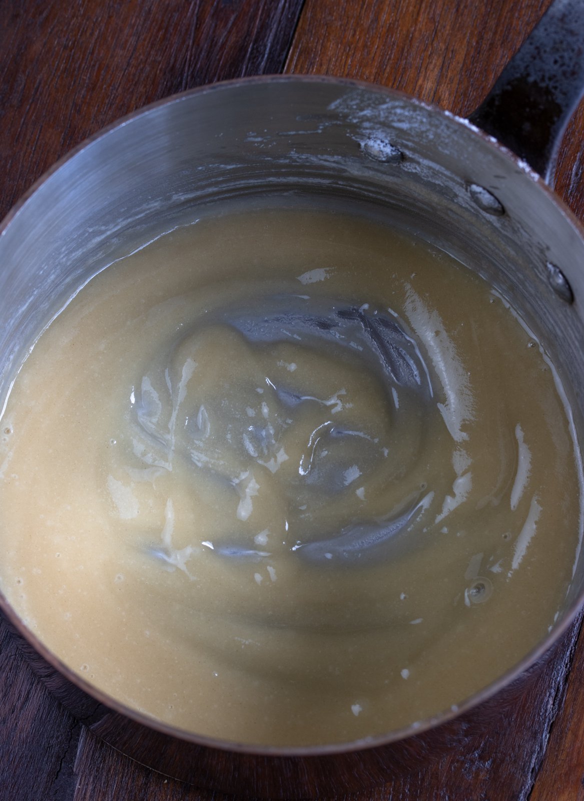 preparing the roux