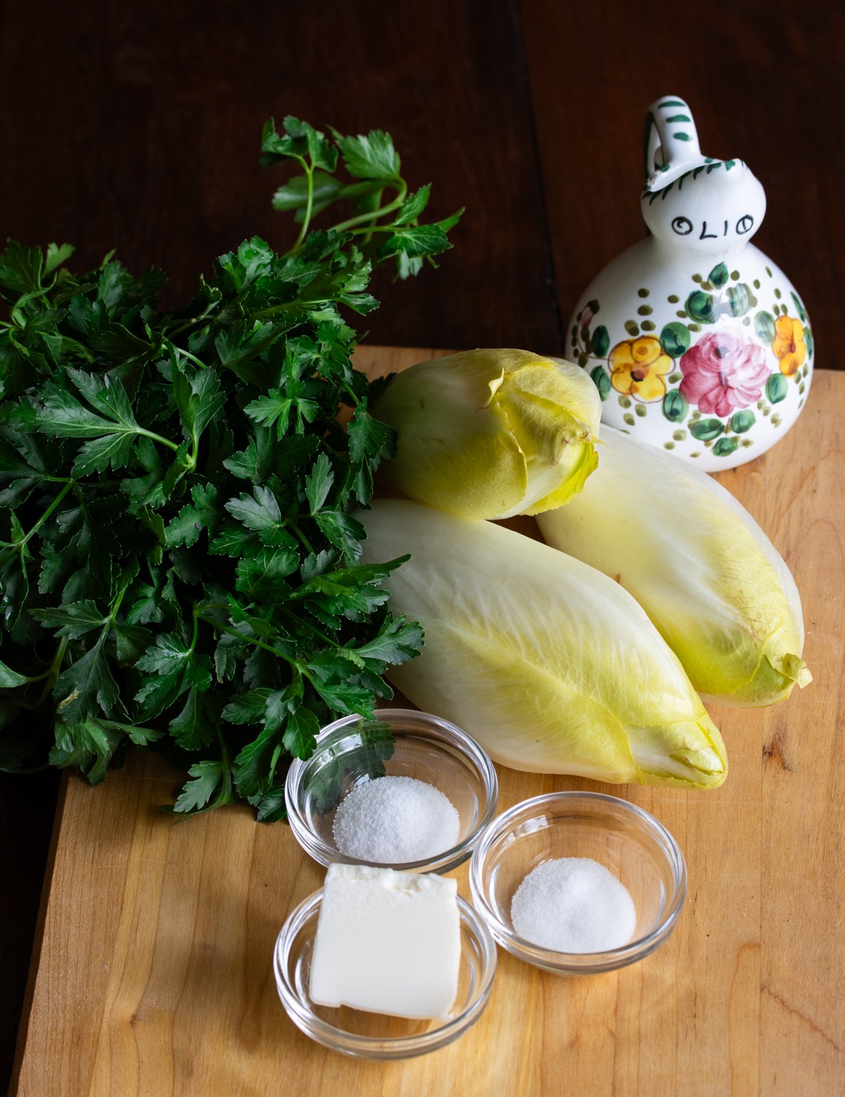 ingredients for braised endives