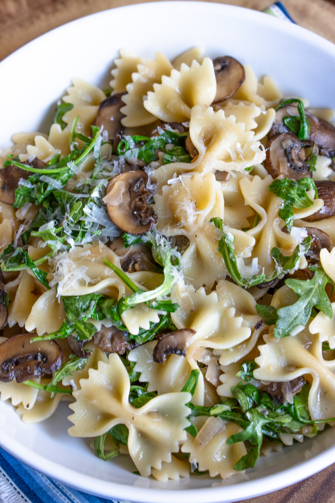 creamy mushroom pasta