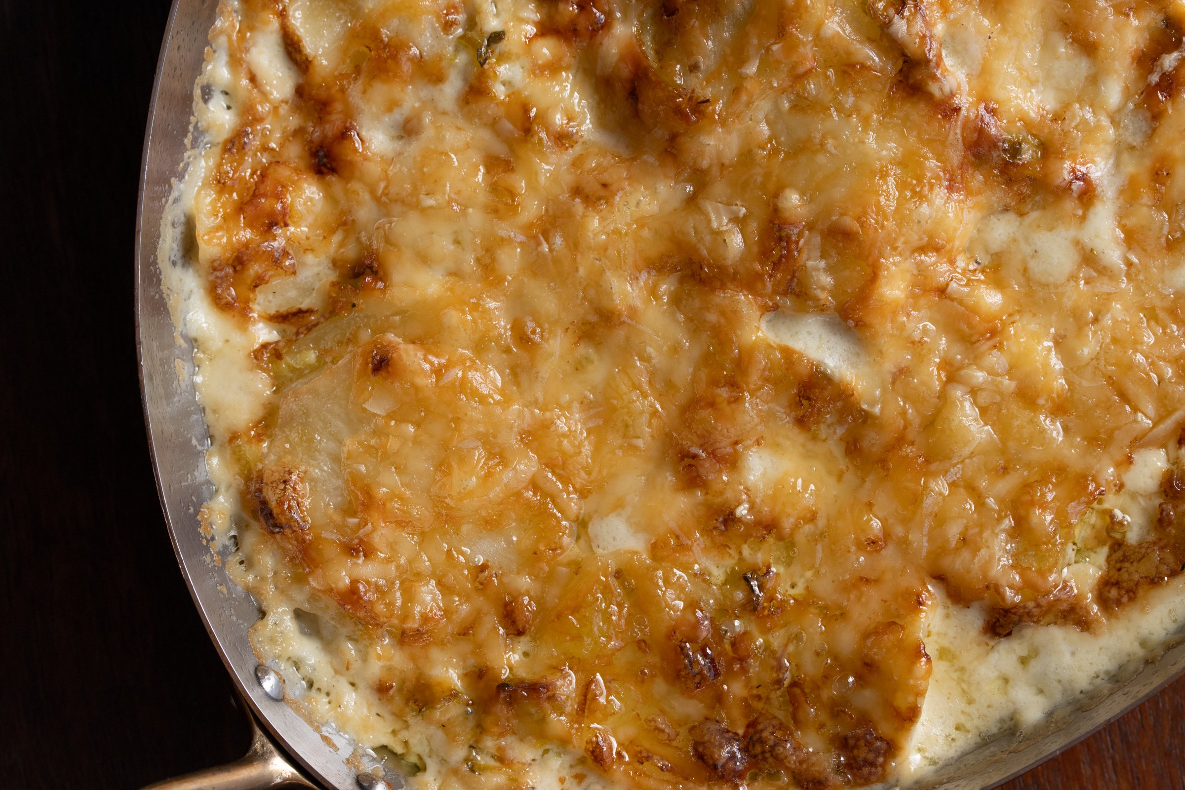 Leek and Potato Gratin