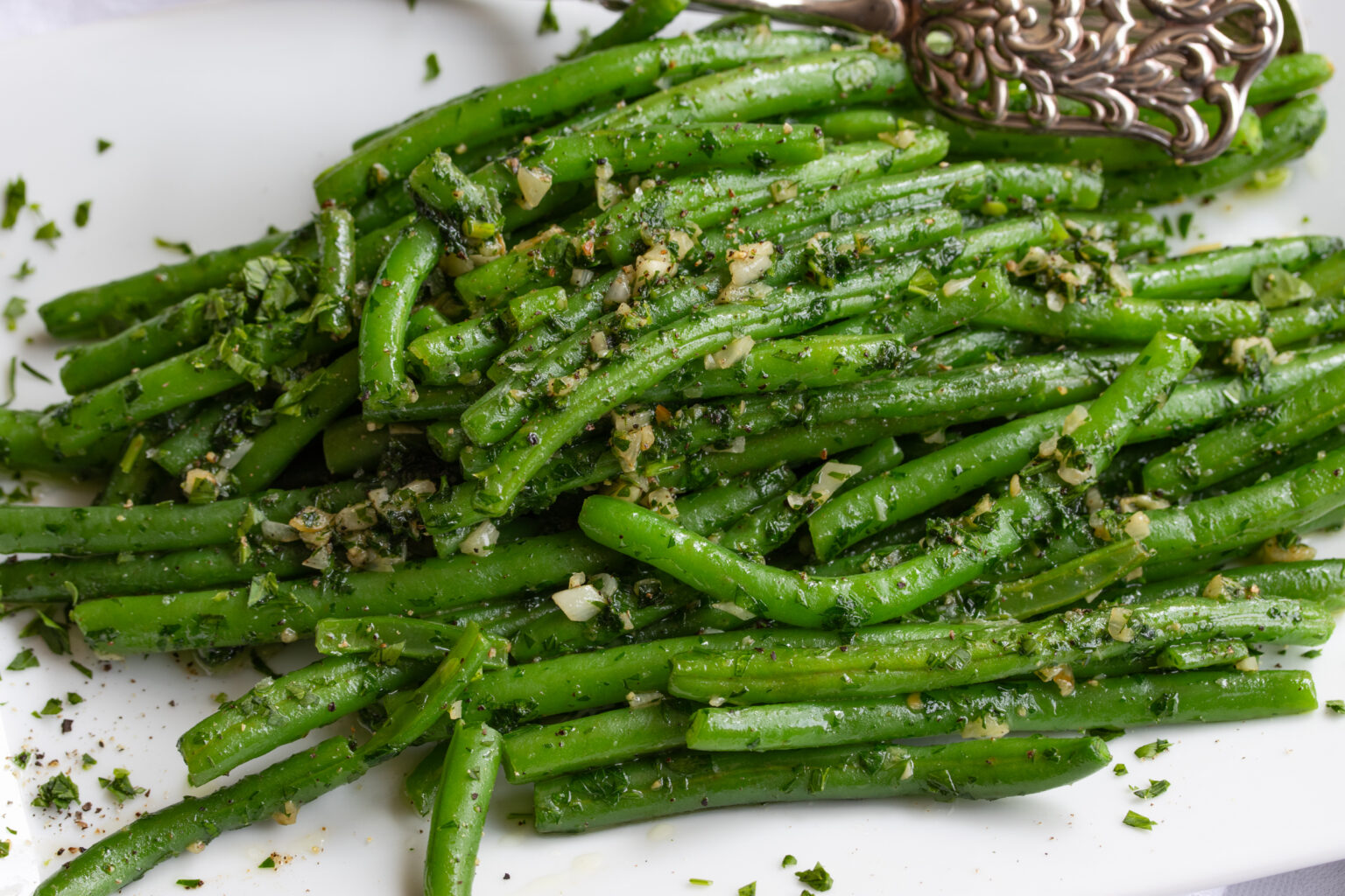 Pan-Fried Green Beans