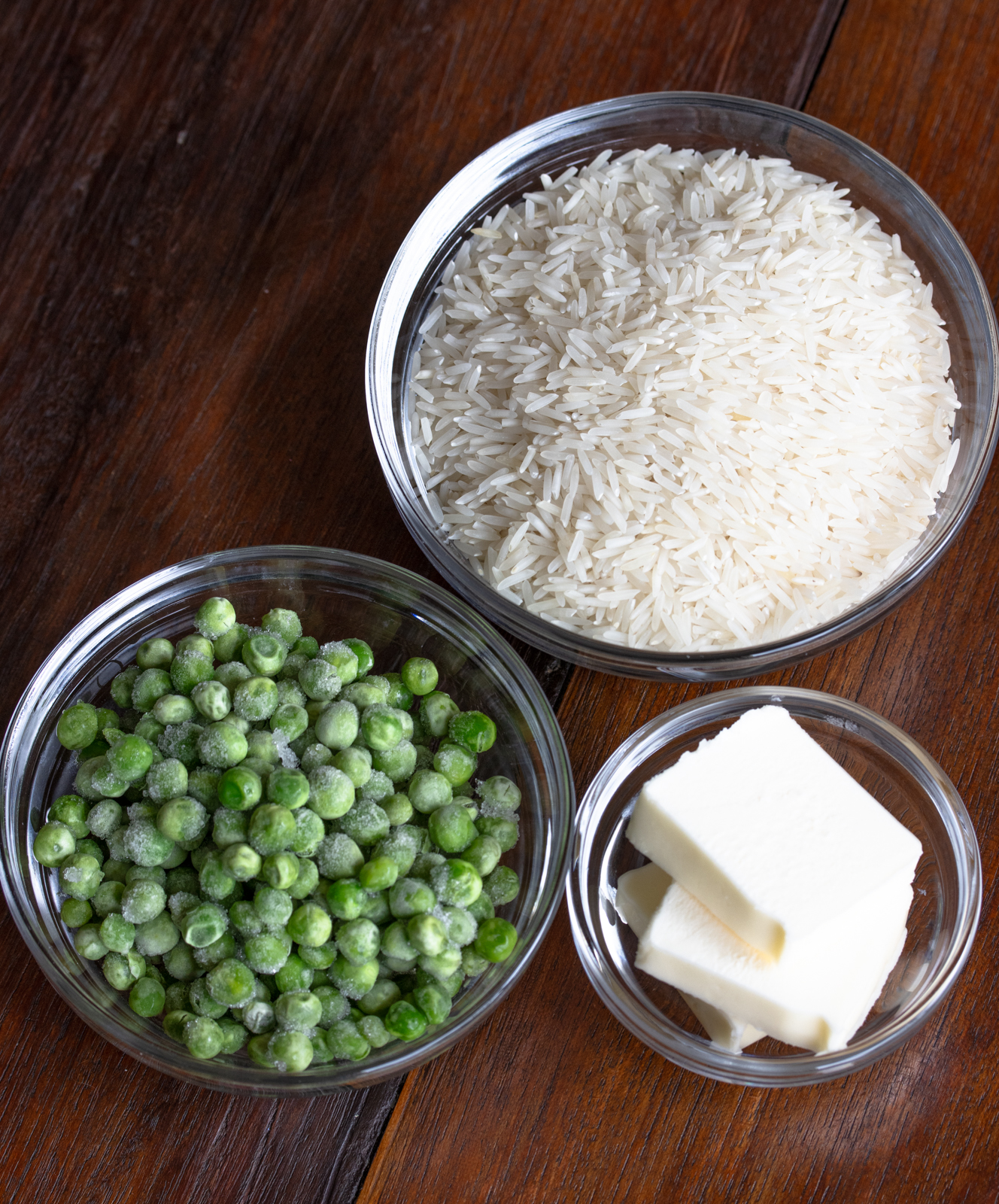 ingredients for butter rice