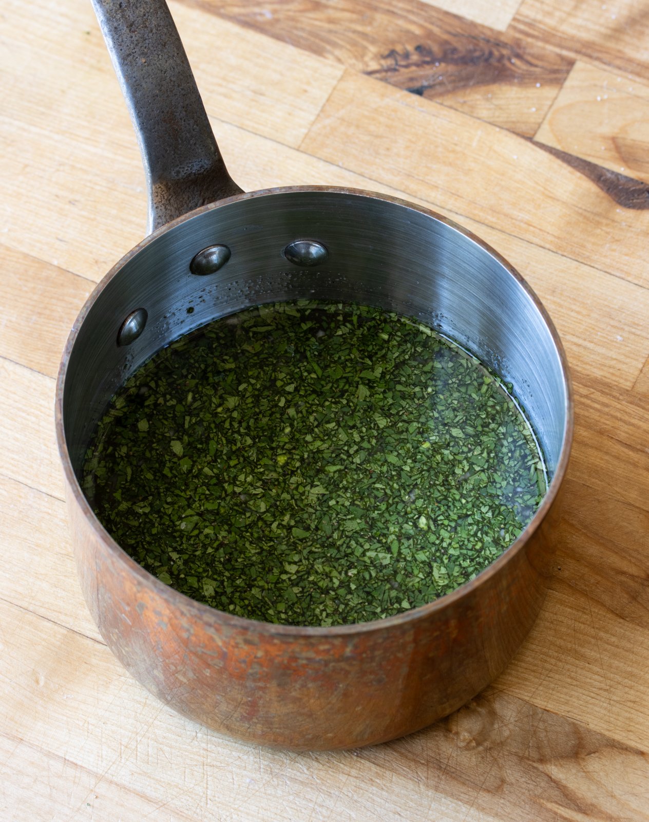 marinade ready to be reduced