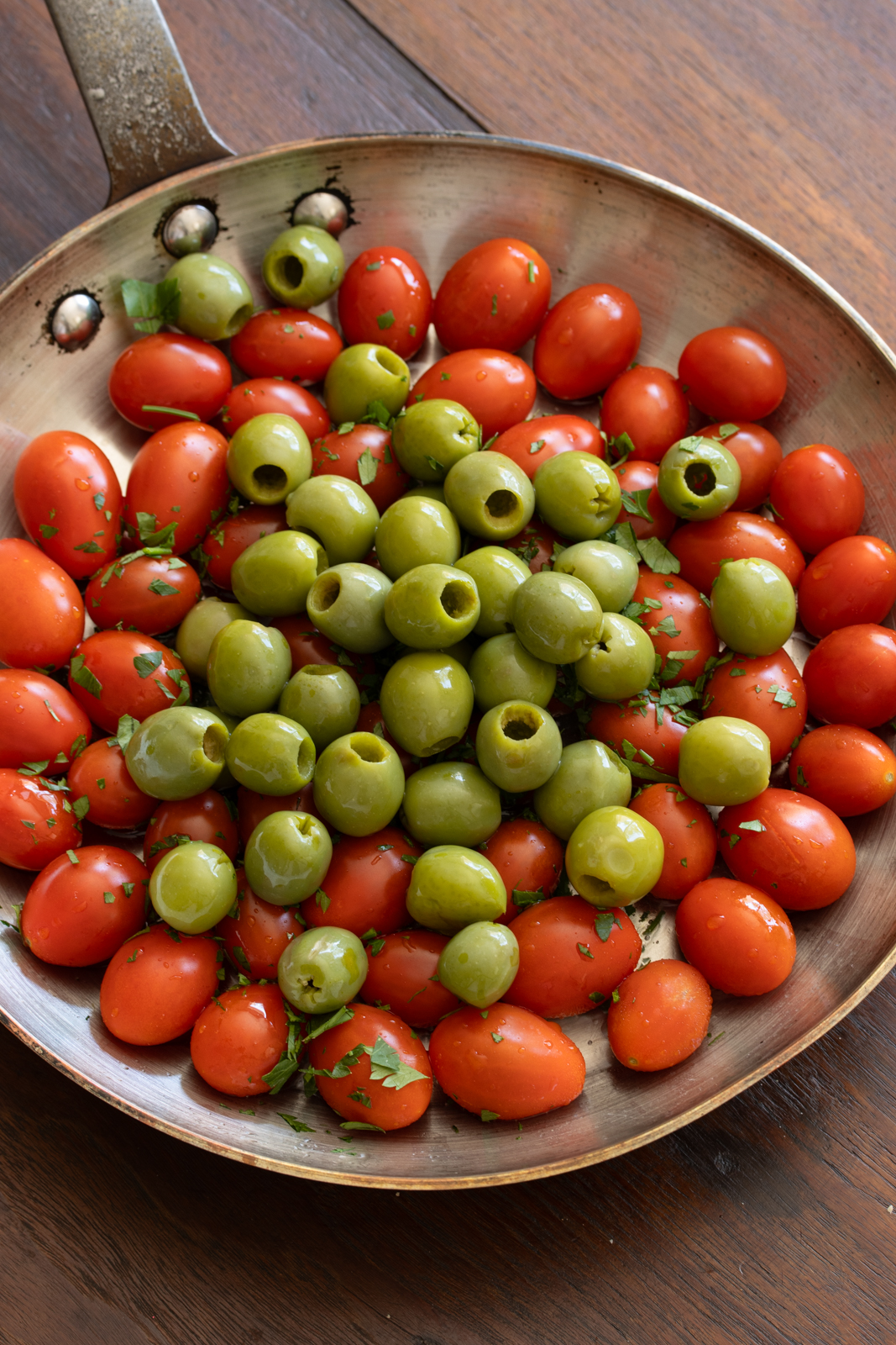 paccheri with fresh tuna