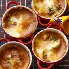 peach gratin