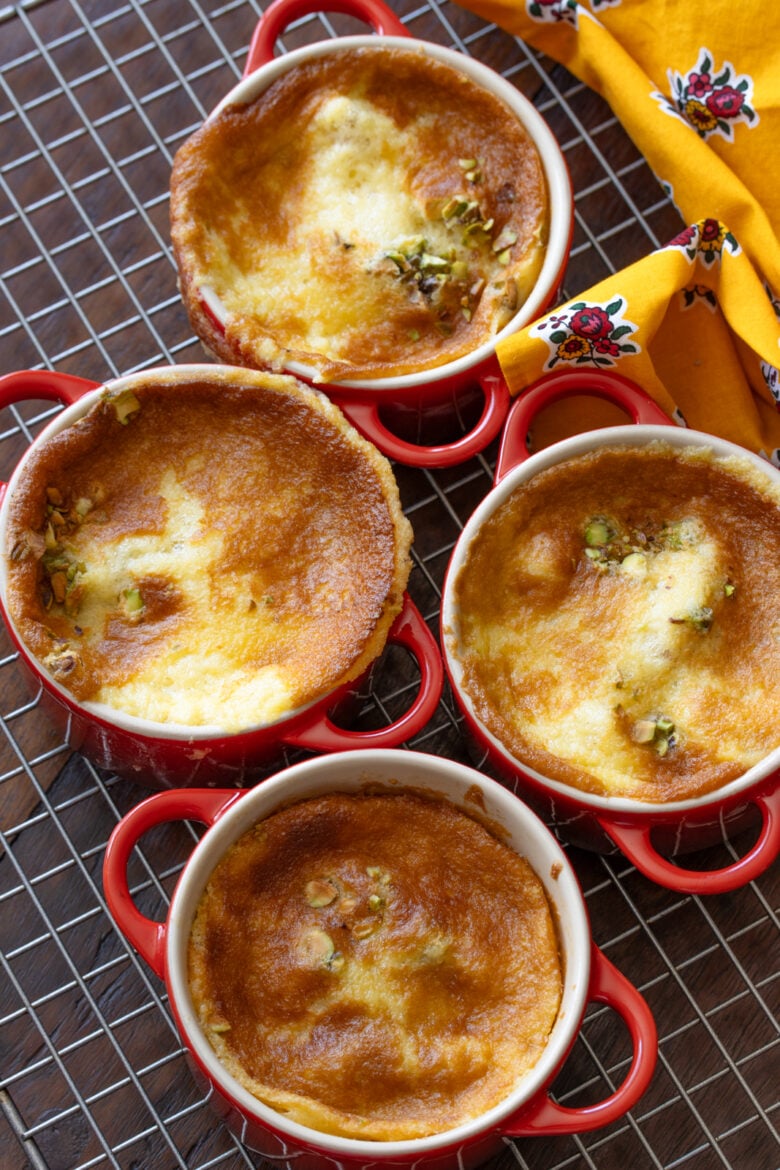 peach gratin