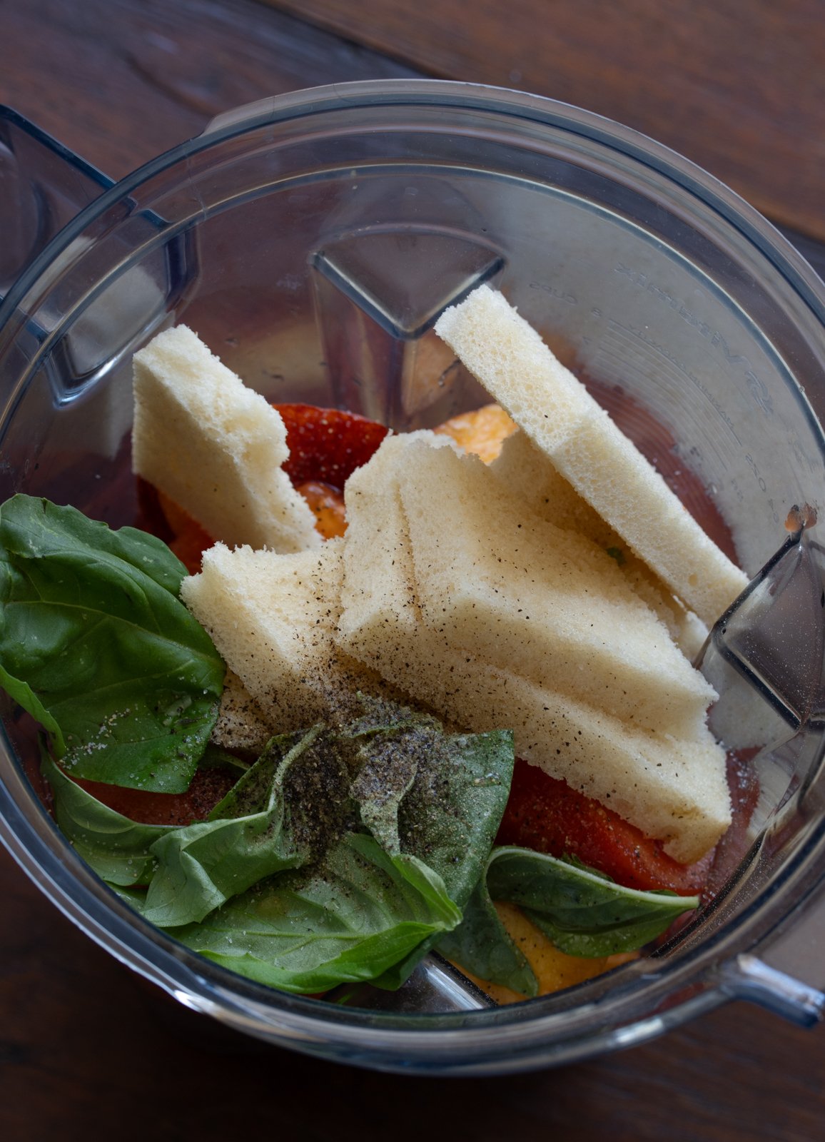 all ingredients into the blender