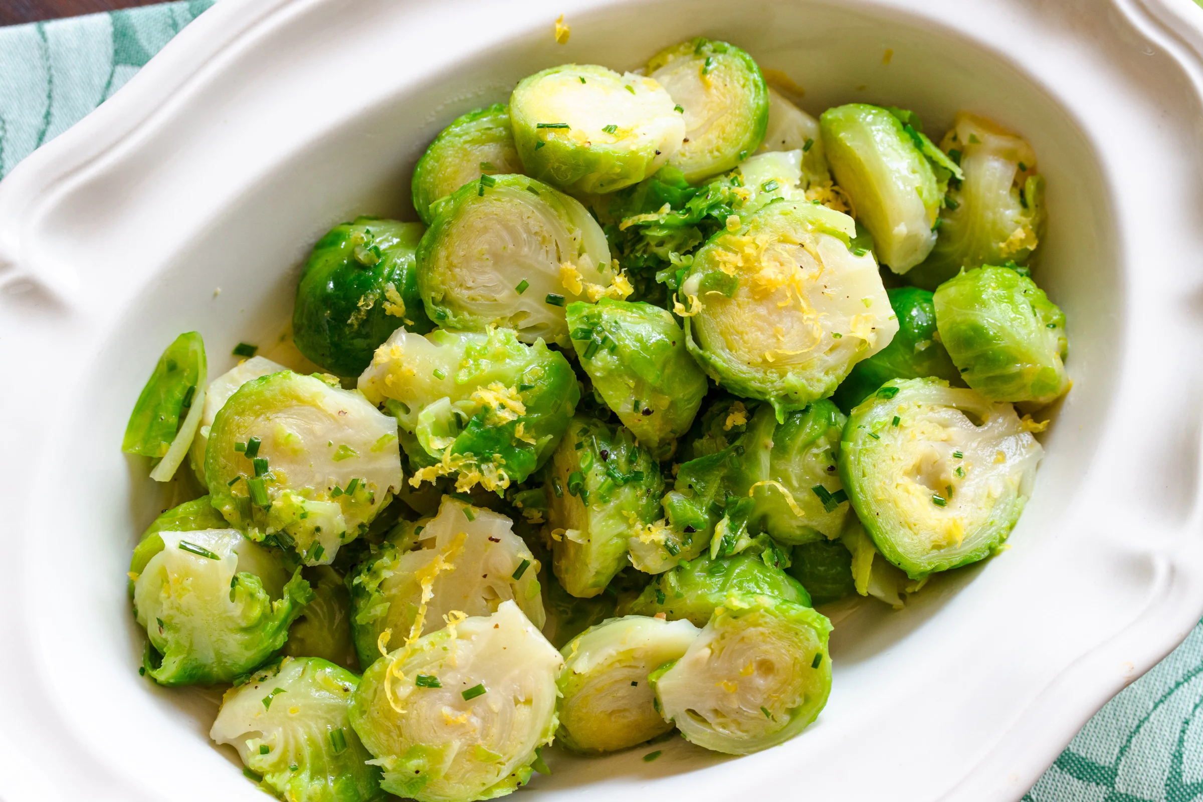 Brussels sprouts with lemon