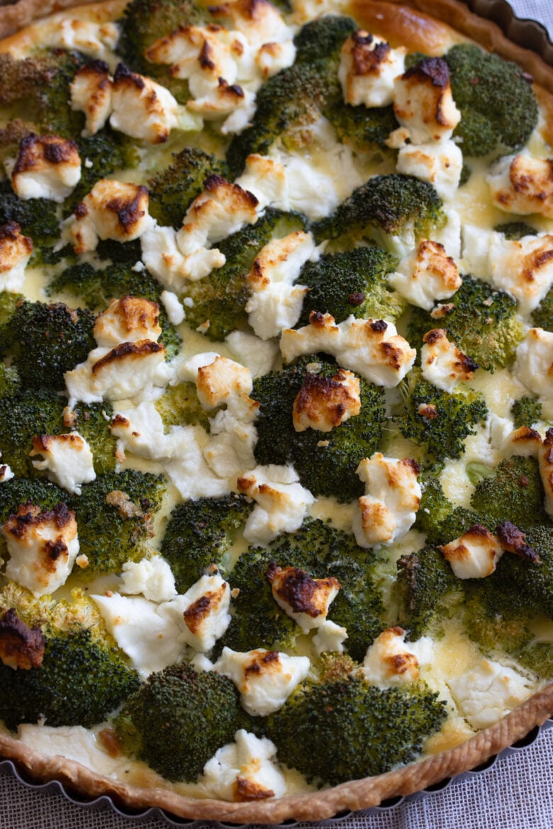 Broccoli quiche