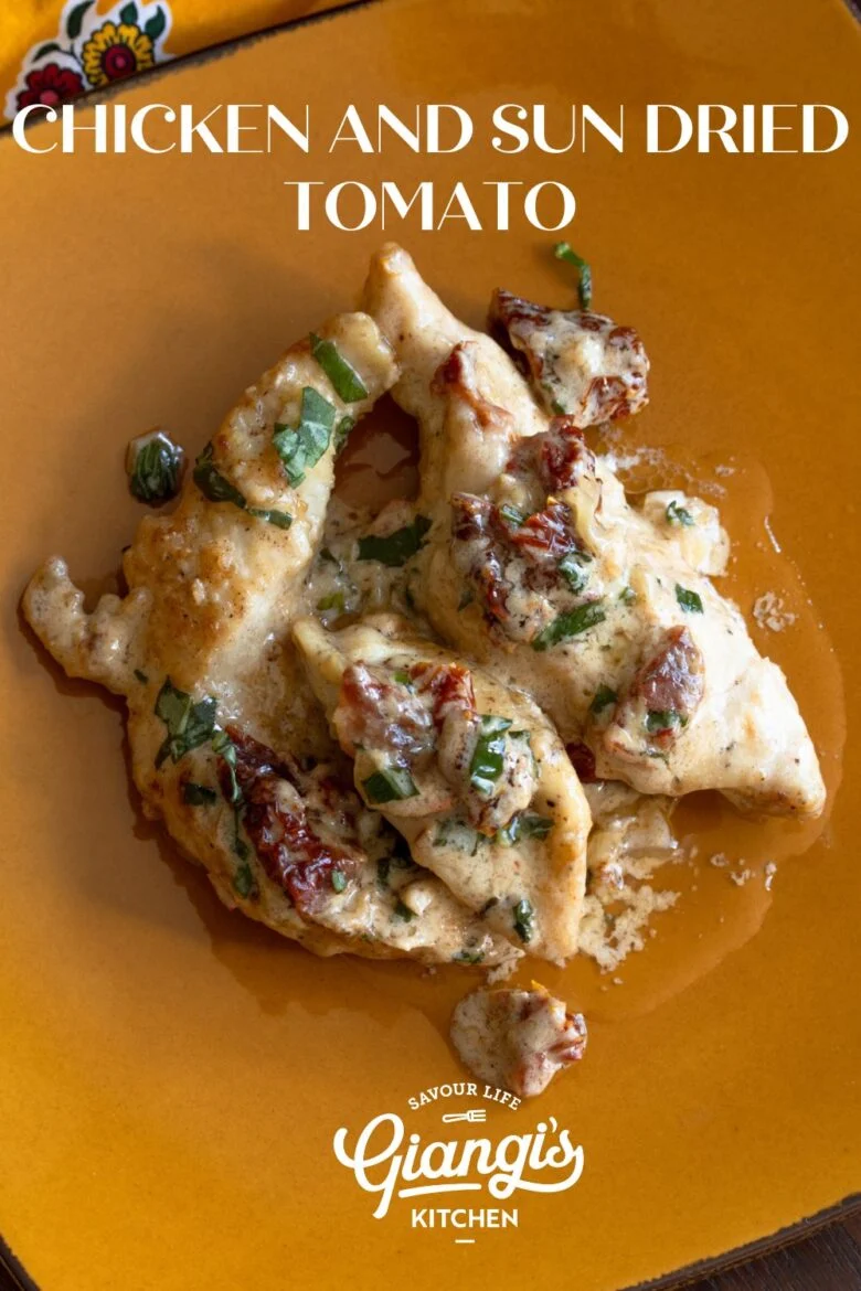 Chicken and sun dried tomato.