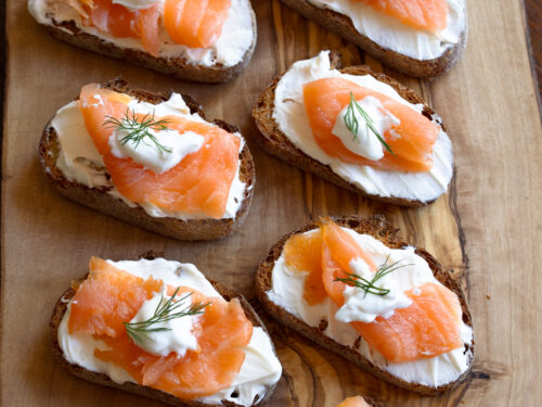 Smoked Salmon Appetizers | Giangi's Kitchen