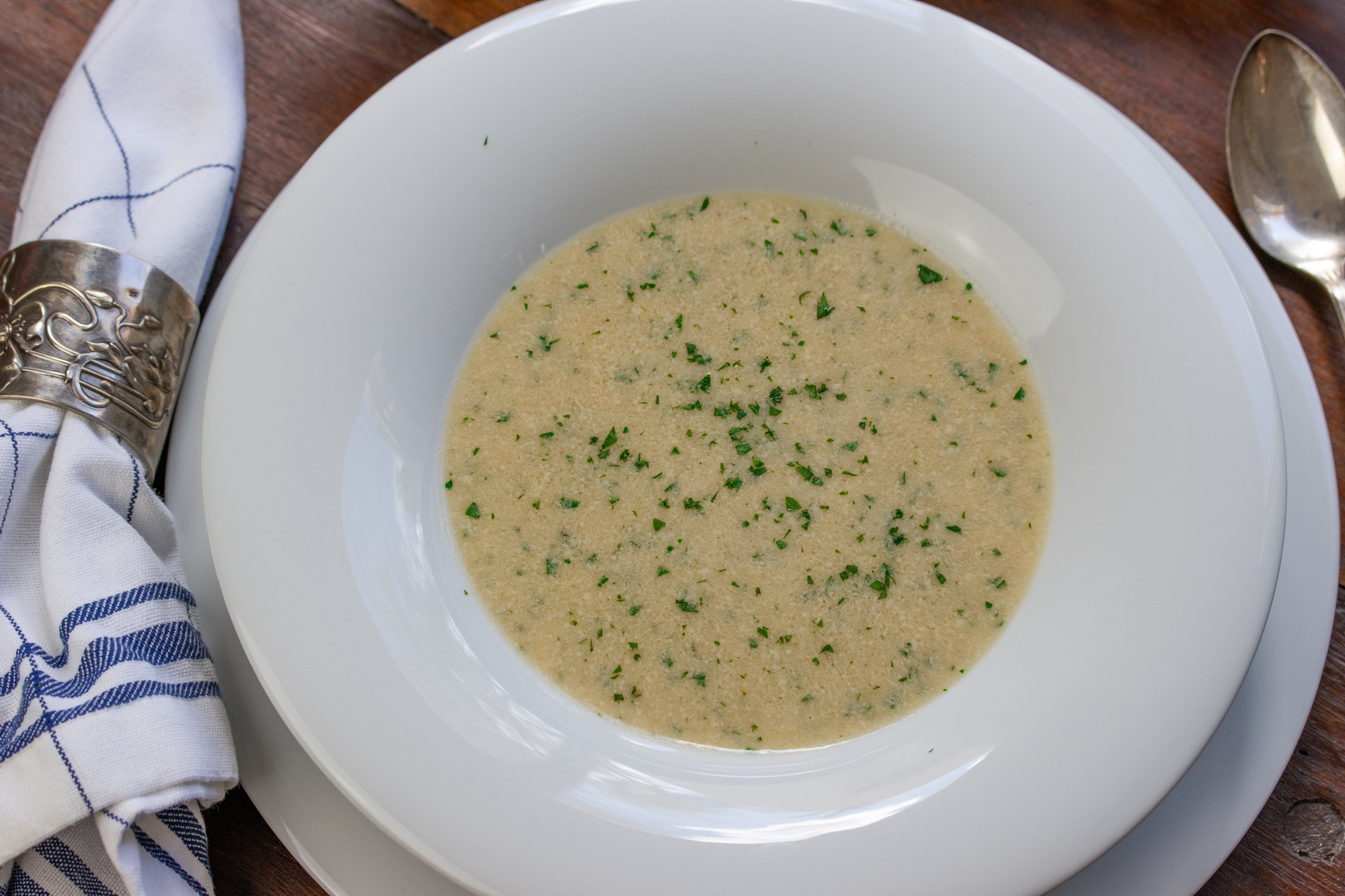 Stracciatella Soup