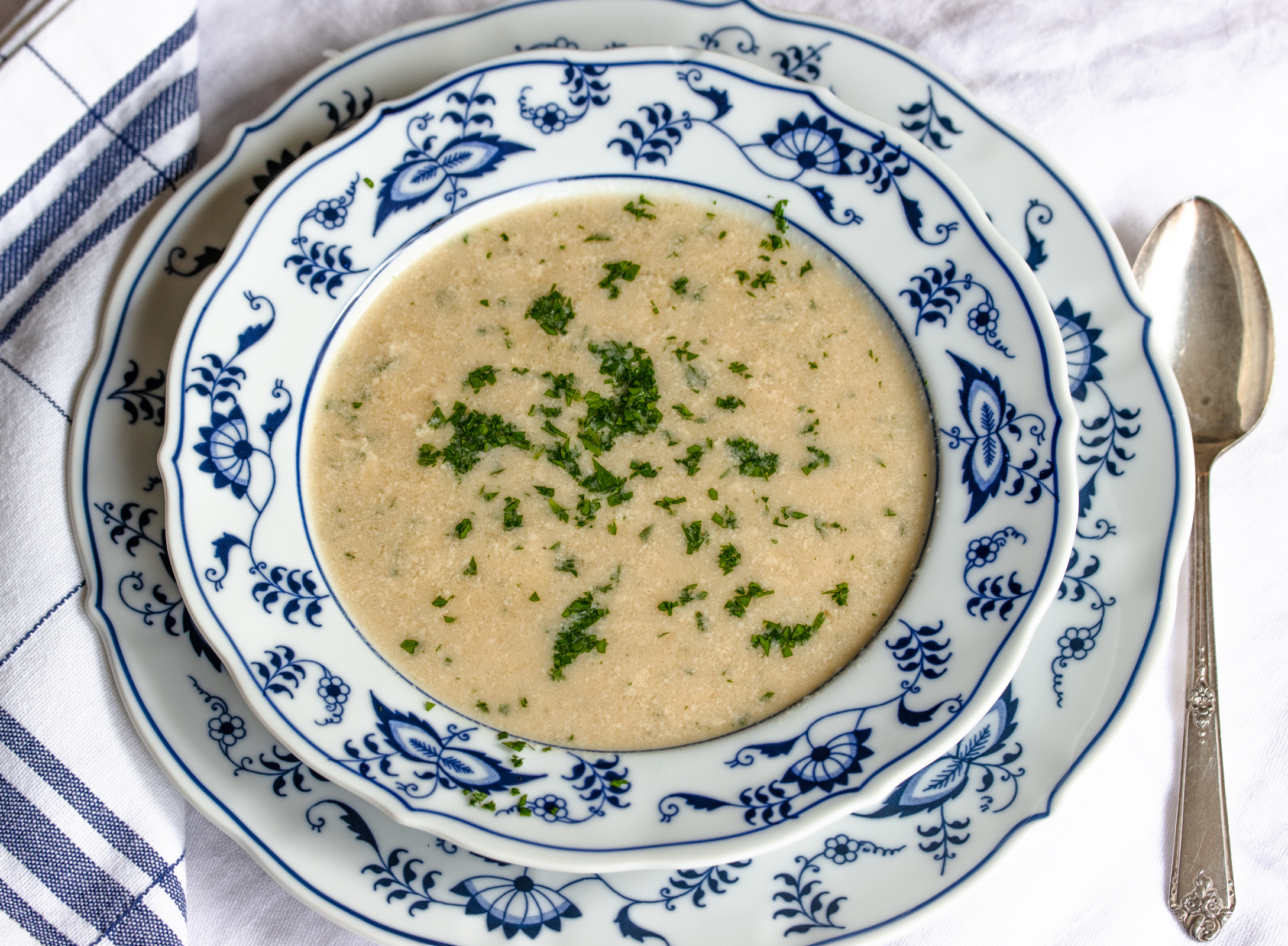 Stracciatella Soup