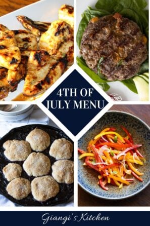4th of July Menu