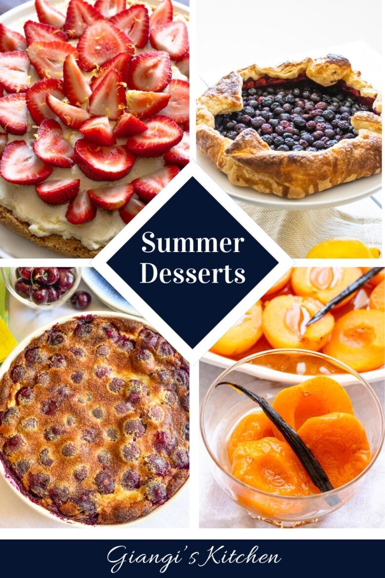 Summer desserts