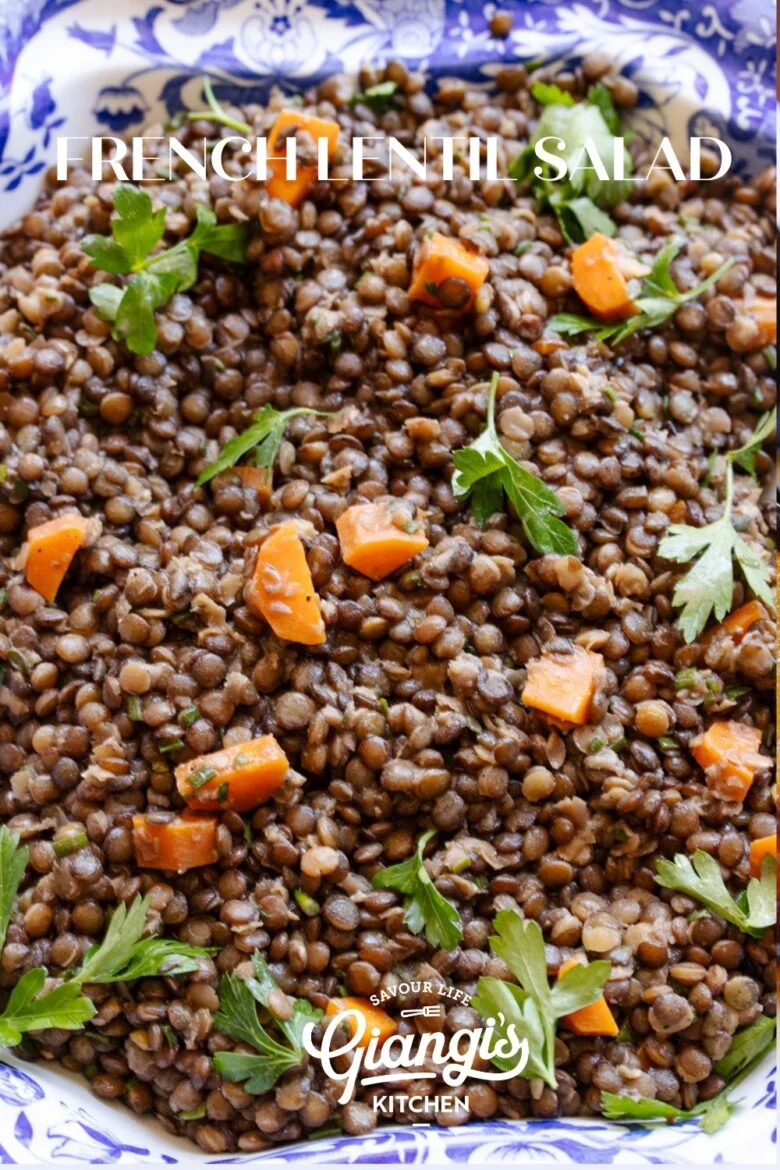 French lentil salad
